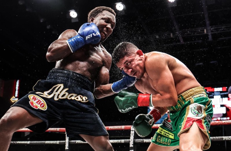 Abass Baraou Returns to Winning Form While Scoring Majority Decision over Giovani Santillan in Main Event of ProBoxTV from Frontwave Arena