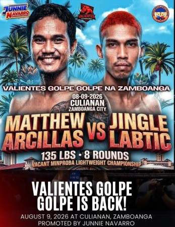 Arcillas to face Labtic for MinProBa title on August 9