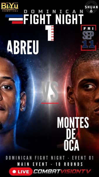 Unbeaten Welterweights Feudri Franco and Junior Desir Headline International Card Live on CombatVisionTV