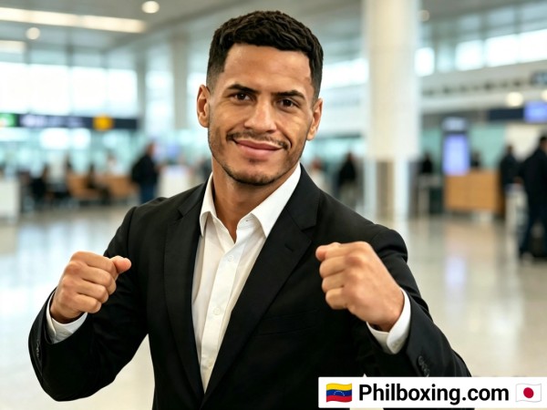 Carlos Cañizales Arrives in Japan for Vacant WBA Title Showdown Against Daiya Kira
