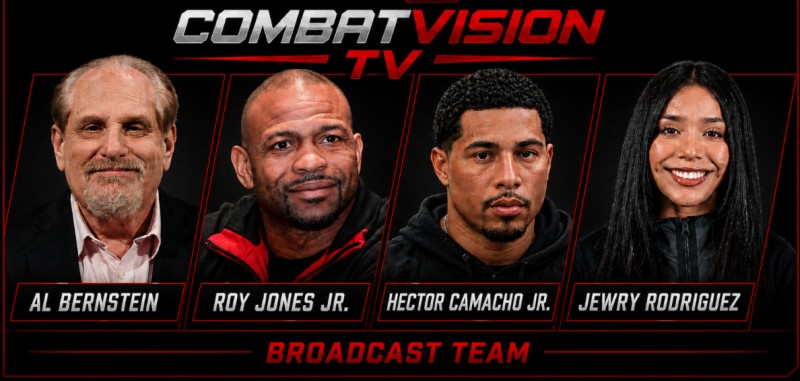 Boxing Icons Roy Jones Jr. and Al Bernstein to Call “Fights Under the Lights” Live for the Debut of the CombatVisionTV Platform