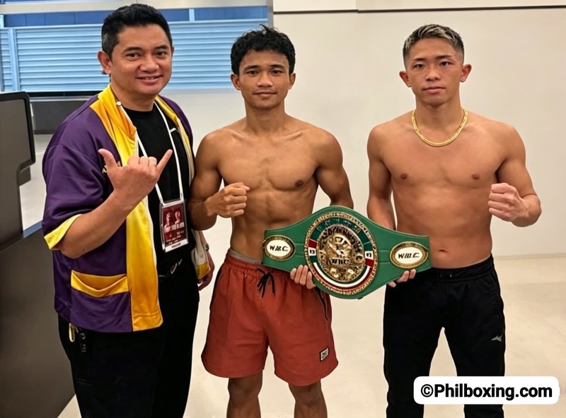 DACULLO VS MIYAZAWA FOR WBC YOUTH WORLD IN JAPAN