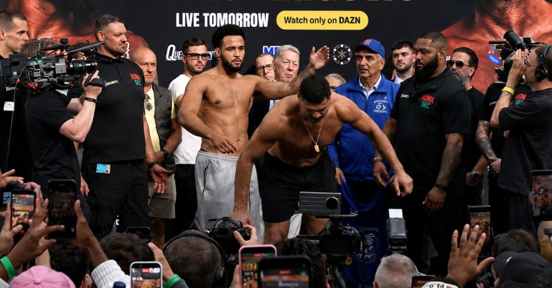 Physical Clash Erupts at London Weigh-In as Moses Itauma and Filip Hrgovic Touch Scales Ahead of IBF Title Showdown
