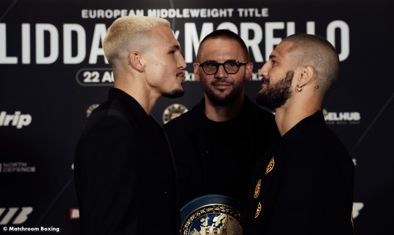 Liddard-Morello Final Press Conference: Everything that was Said Ahead of Saturday's European Title Clash – Live on DAZN