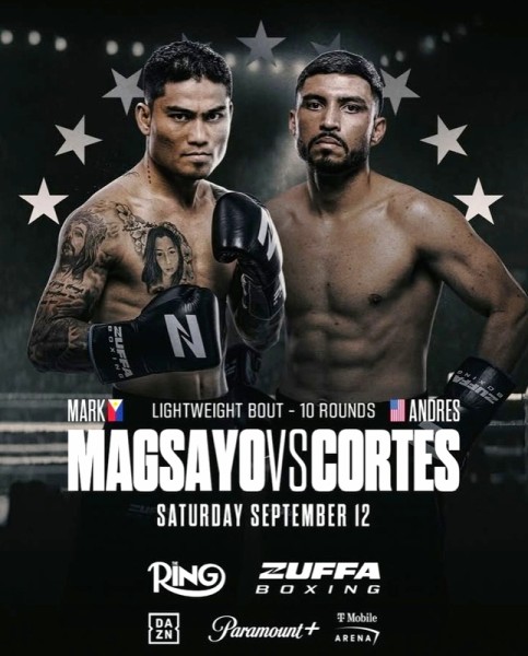 Mark Magsayo Faces Unbeaten Andrés Cortés on Ryan GarcÍa-Conor Benn Undercard