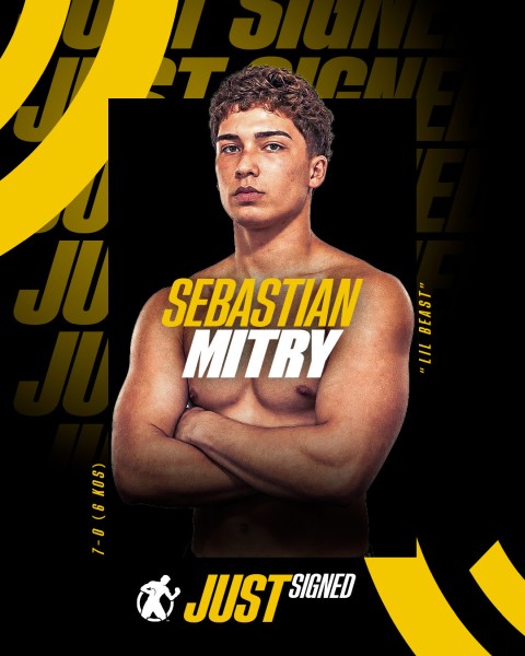 Golden Boy Signs Undefeated Middleweight  Prospect Sebastian “Lil Beast” Mitry