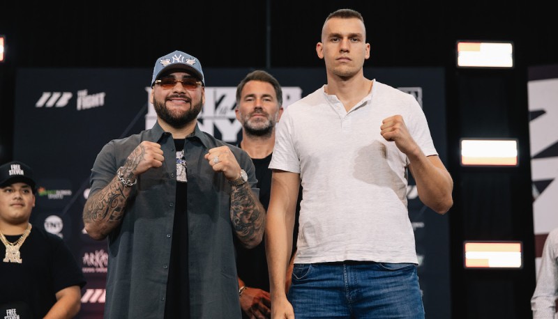 RUIZ JR. VS. KNYBA FINAL PRESS CONFERENCE QUOTES FROM NEWARK, NJ