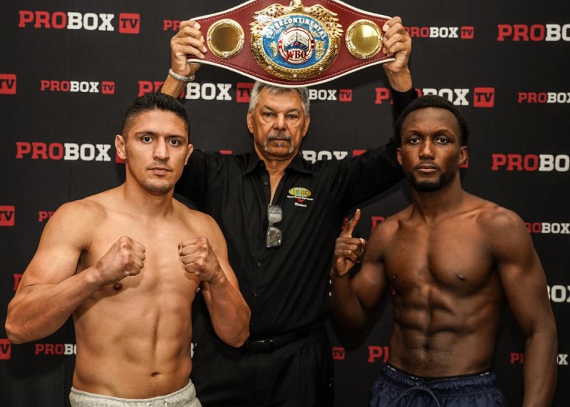 Weights From ‘Santillan vs. Baraou’ Event, Live on ProBoxTV Tomorrow Night (Friday, Sept. 11) from Frontwave Arena in San Diego, CA