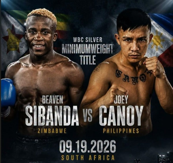 Canoy denies having an upcoming fight against Zimbabwe's Sibanda
