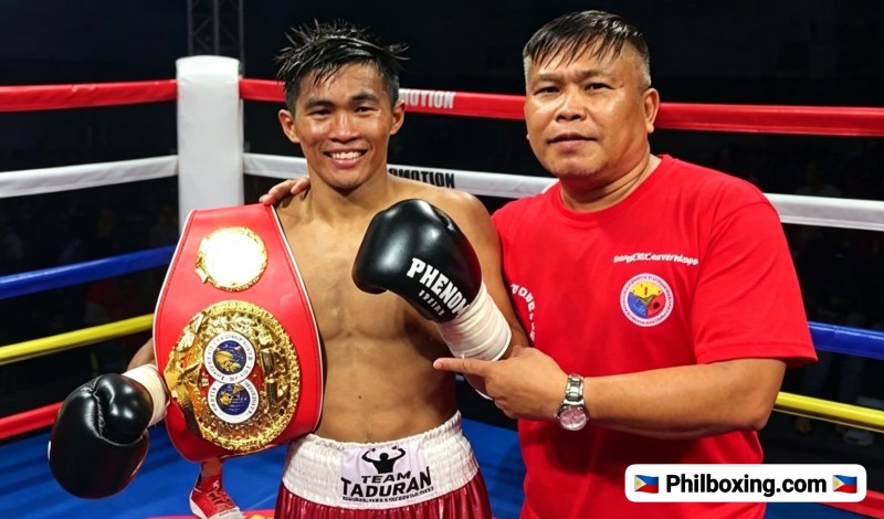 PEDRO TADURAN TO DEFEND IBF CROWN AT HOME VS BRANDON MORENO OF SPAIN