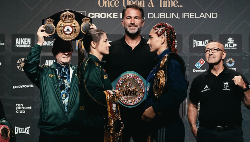 Everything That Was Said at Today's Final Press Conference as Katie Taylor and Flora Pili Prepare for Historic Showdown