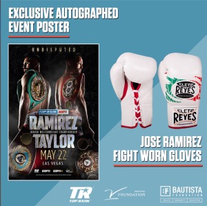 Josh Taylor vs. Jose Ramirez junior welterweight undisputed title fight set  for May 22