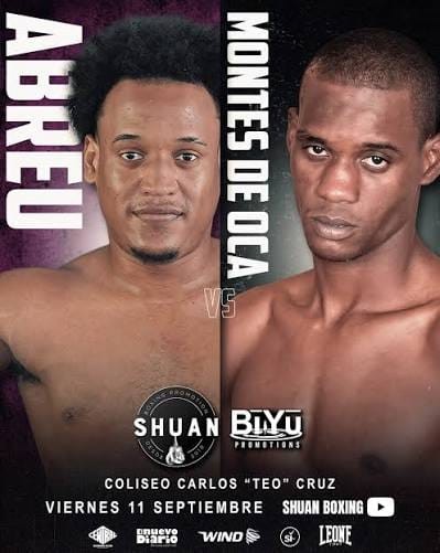 International boxing at Coliseo Carlos ¨Teo¨ Cruz in Republica Dominicana on September 11