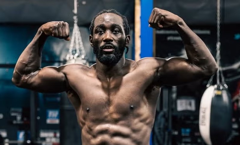 Terence Crawford Back in the Gym