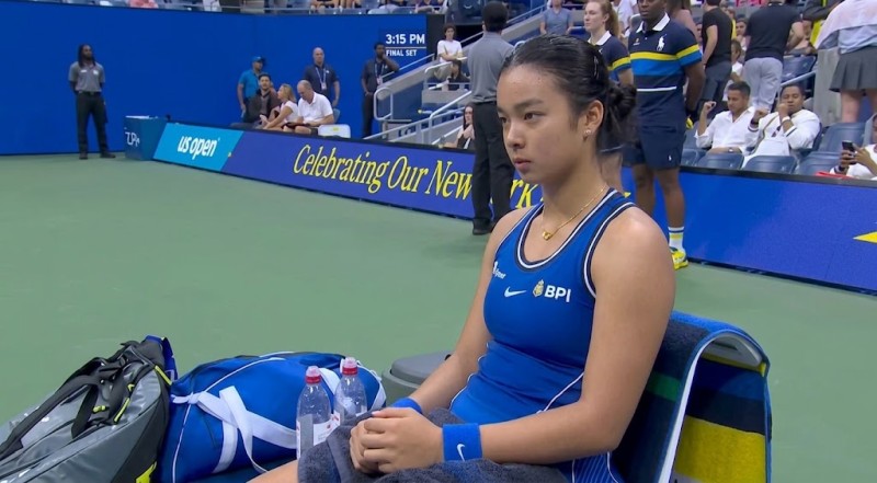 IVA JOVIC EDGES ALEX EALA IN WAR OF ATTRITION AT US OPEN, 7-5, 3-6, 7-5