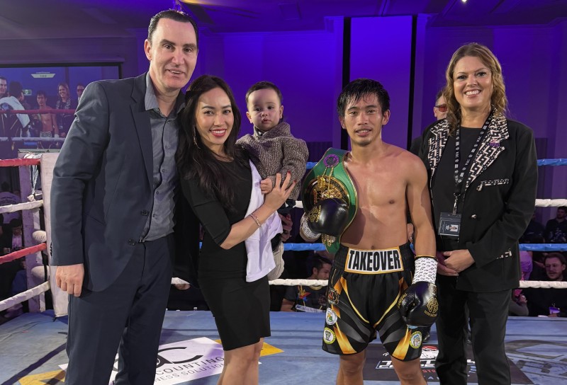 Renden Oppas Stops Jarurattanachai in Four to Claim WBC Australasia Minimumweight Gold Title